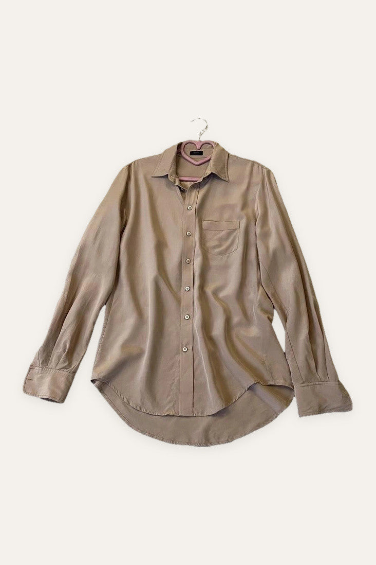 Joseph beige silk shirt