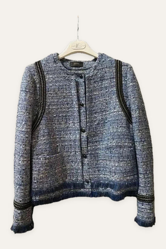 Joseph blue tweed jacket