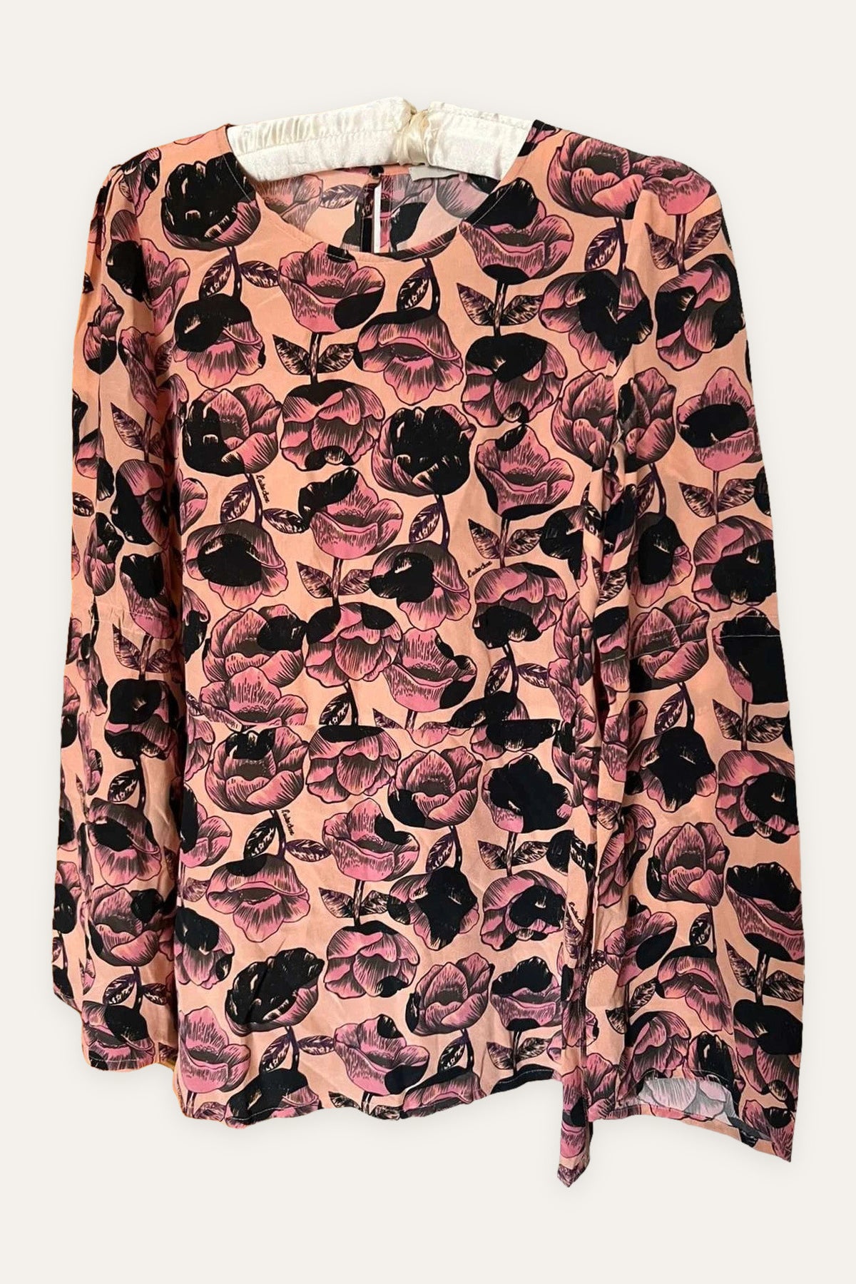 L’Autre Chose silk floral blouse