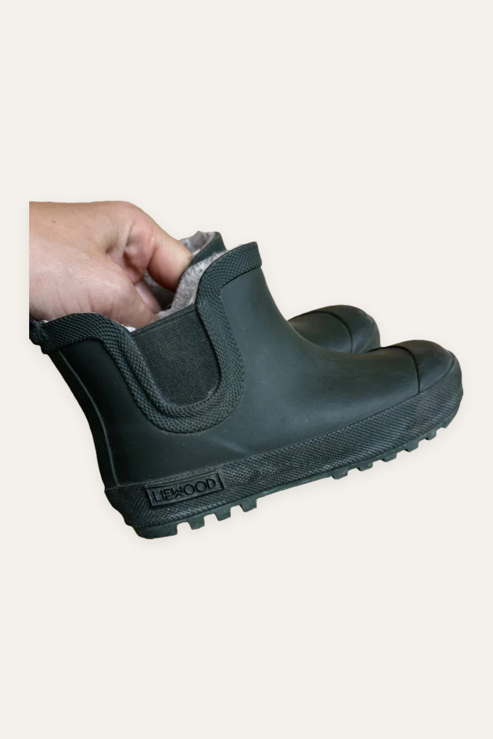 Liewood green rubber boots