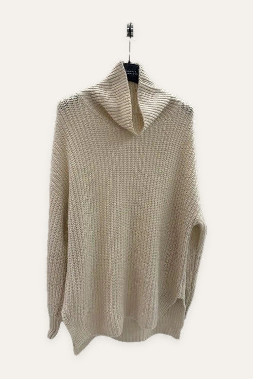 Lisa Yang Therese cream cashmere sweater