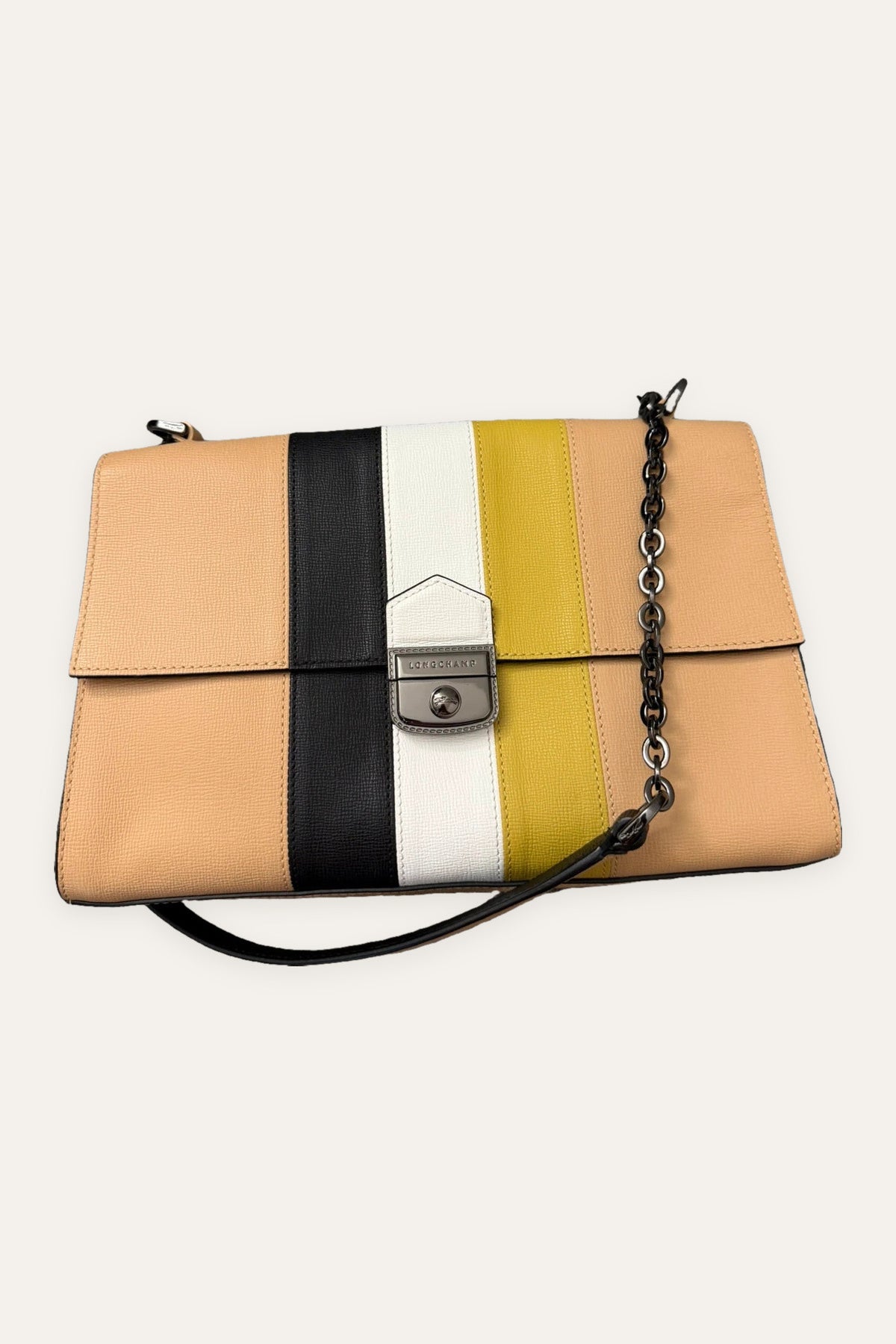 Longchamp new leather shoulder bag