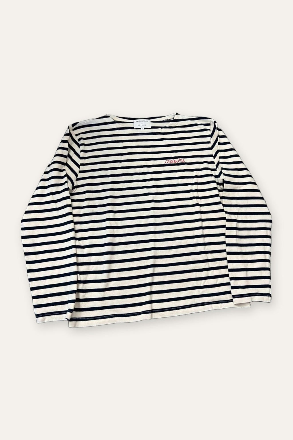 Maison Labiche cotton Breton striped longsleeve