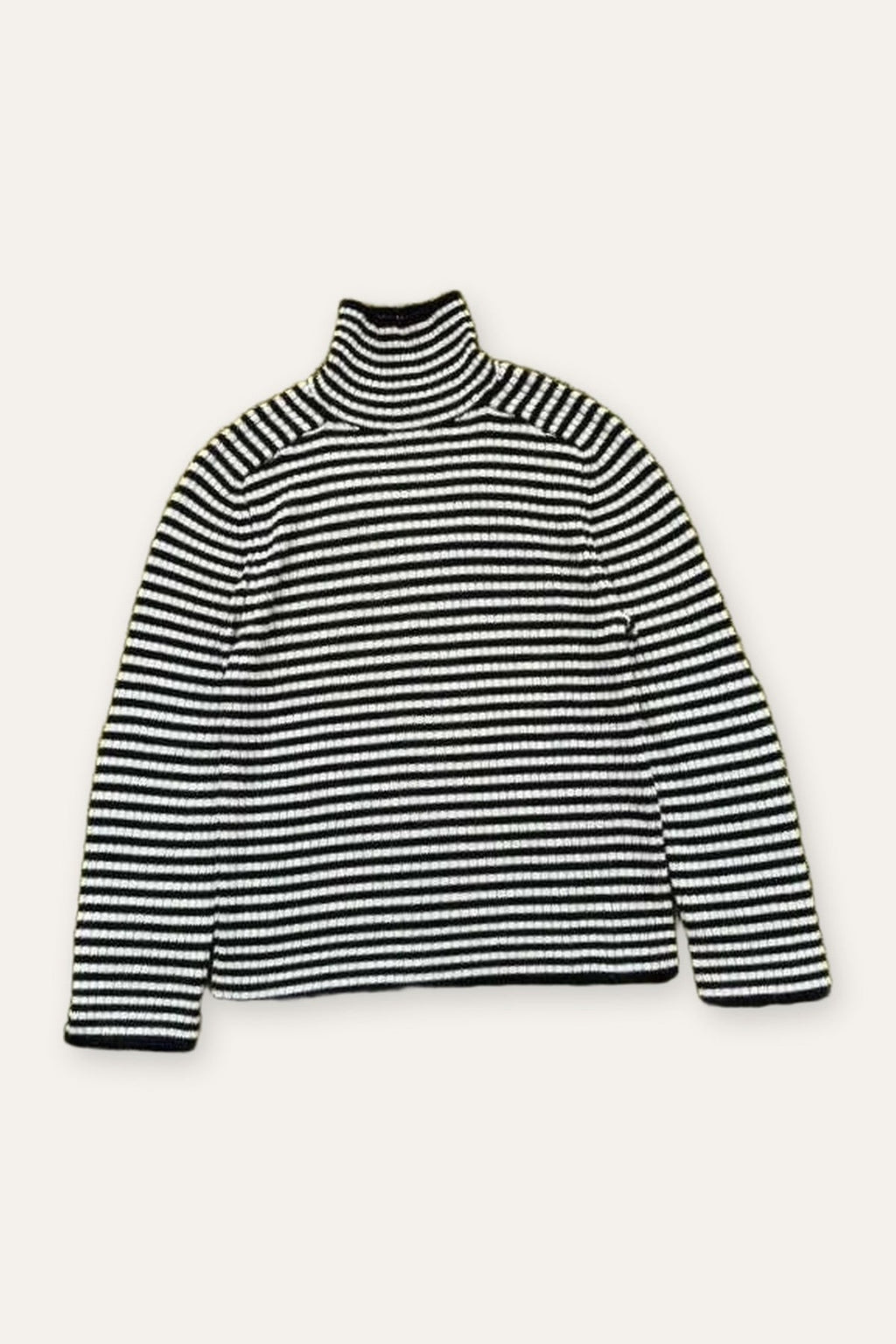 Max Mara Harlem striped wool turtleneck jumper sweater