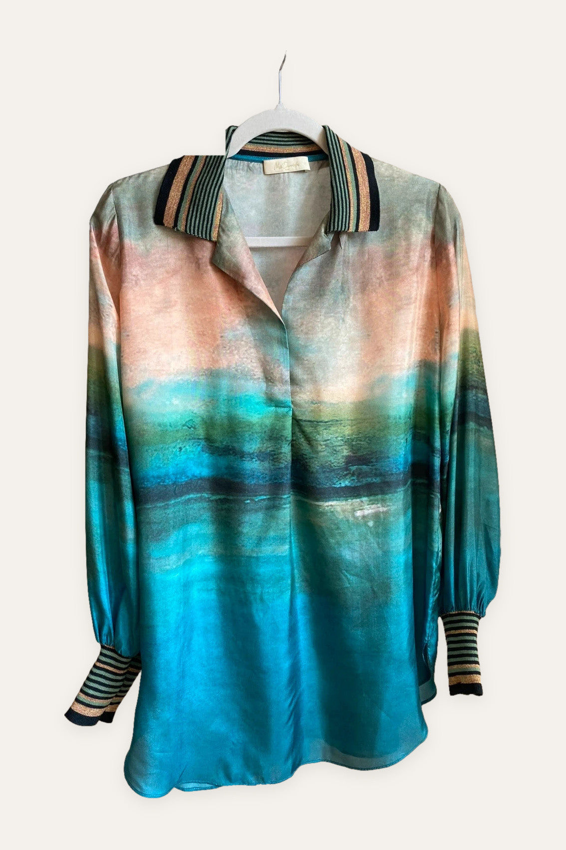 Mes Demoiselles silk shirt blouse