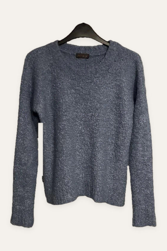 Peserico blue alpaca jumper sweater
