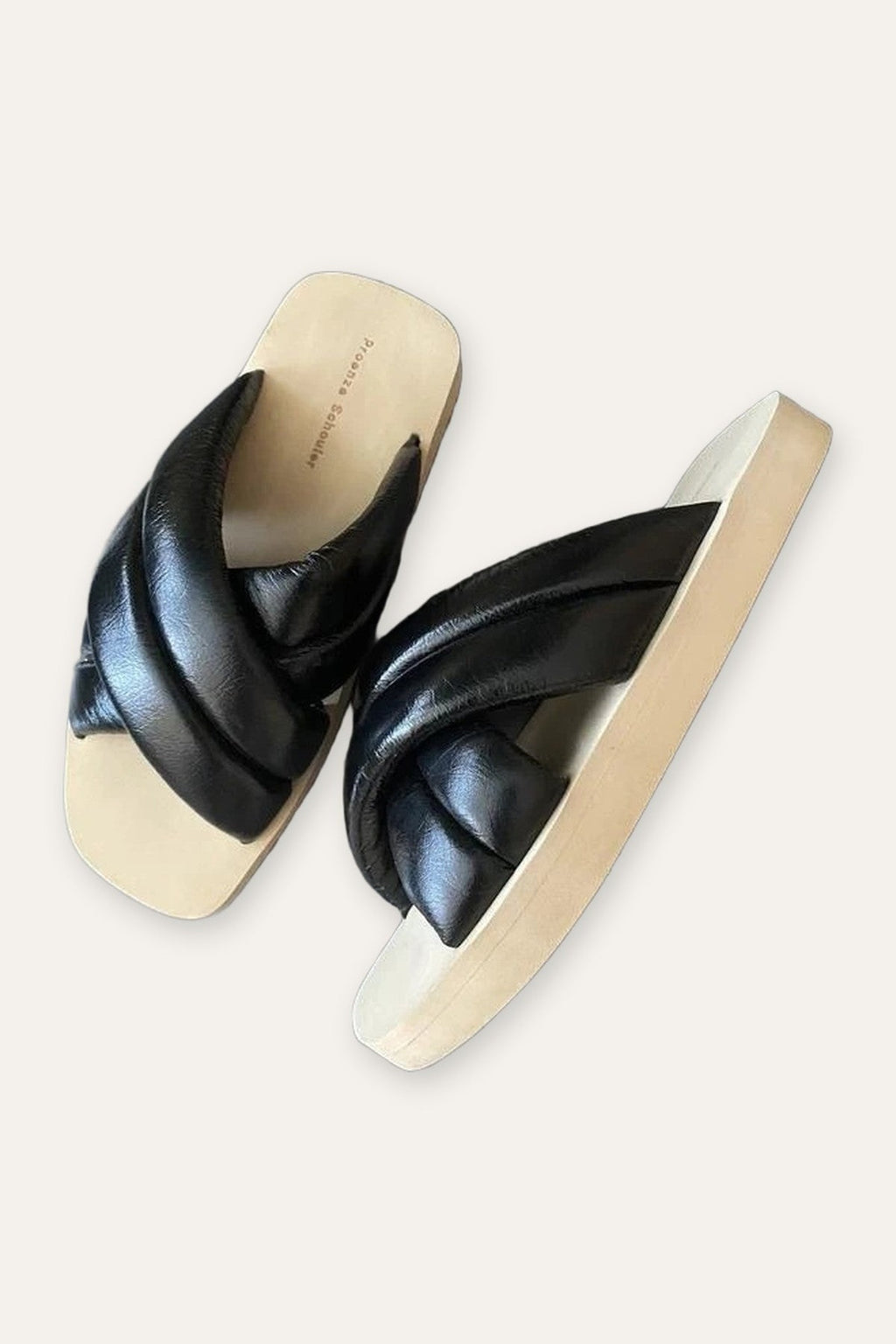 Proenza Schouler leather slides sandals