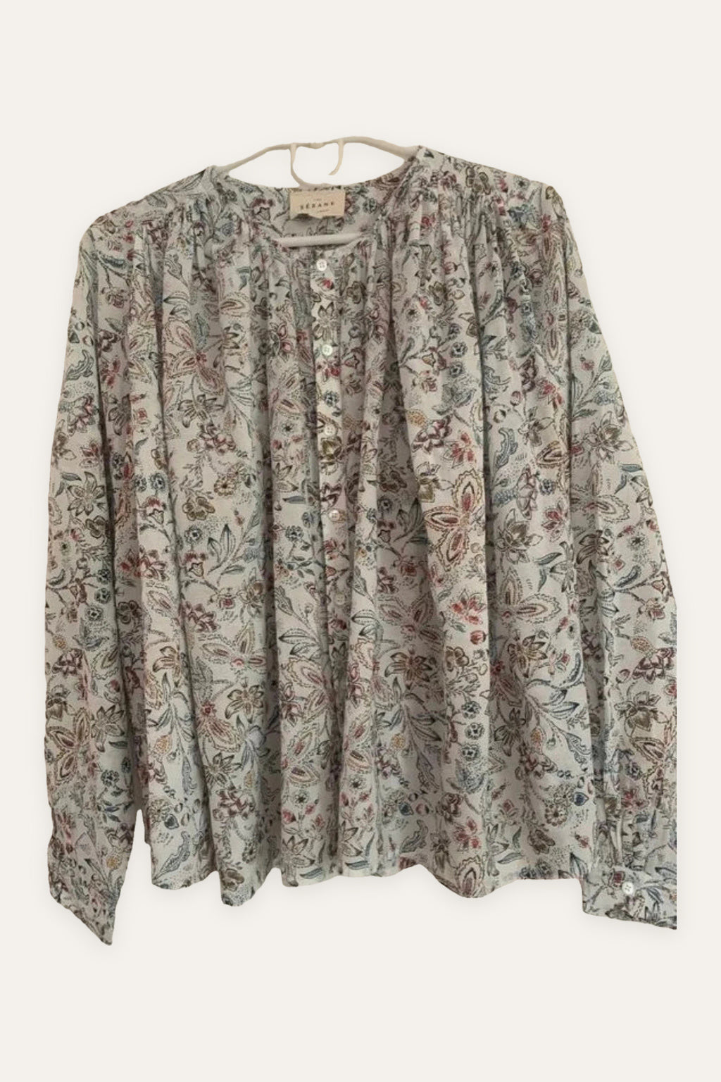 Sézane cotton viscose blouse