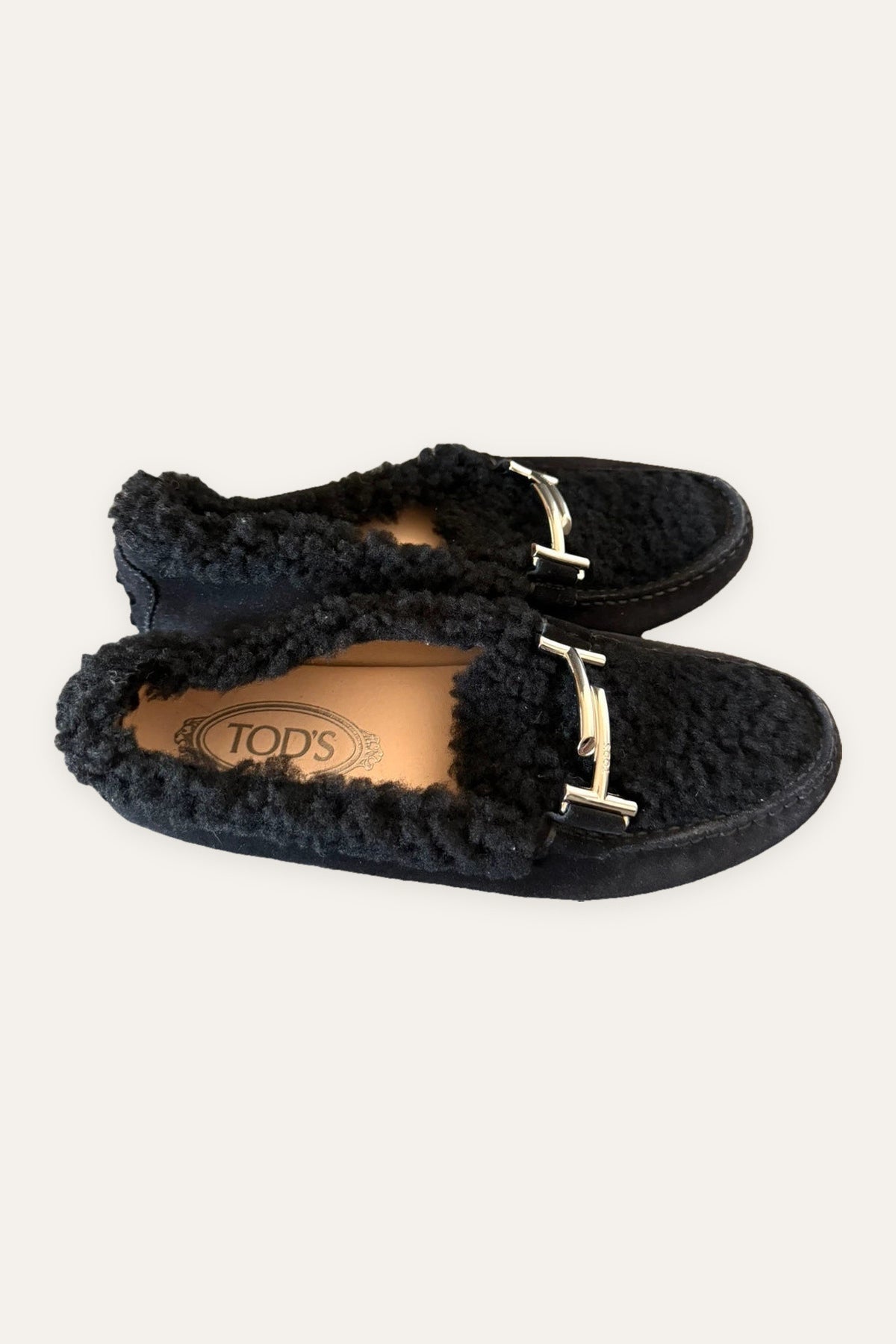 Tod's doubleT black loafers