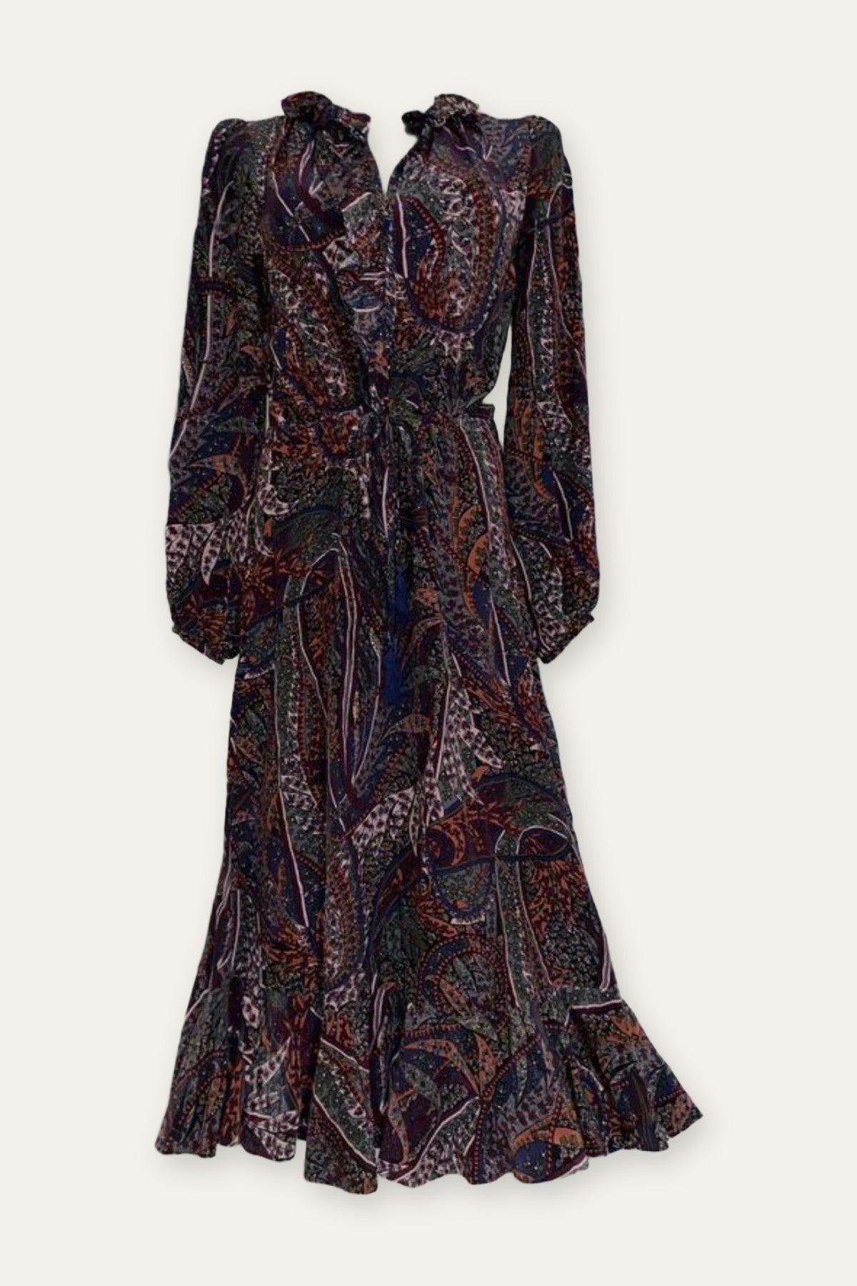 Vanessa Bruno viscose silk long dress