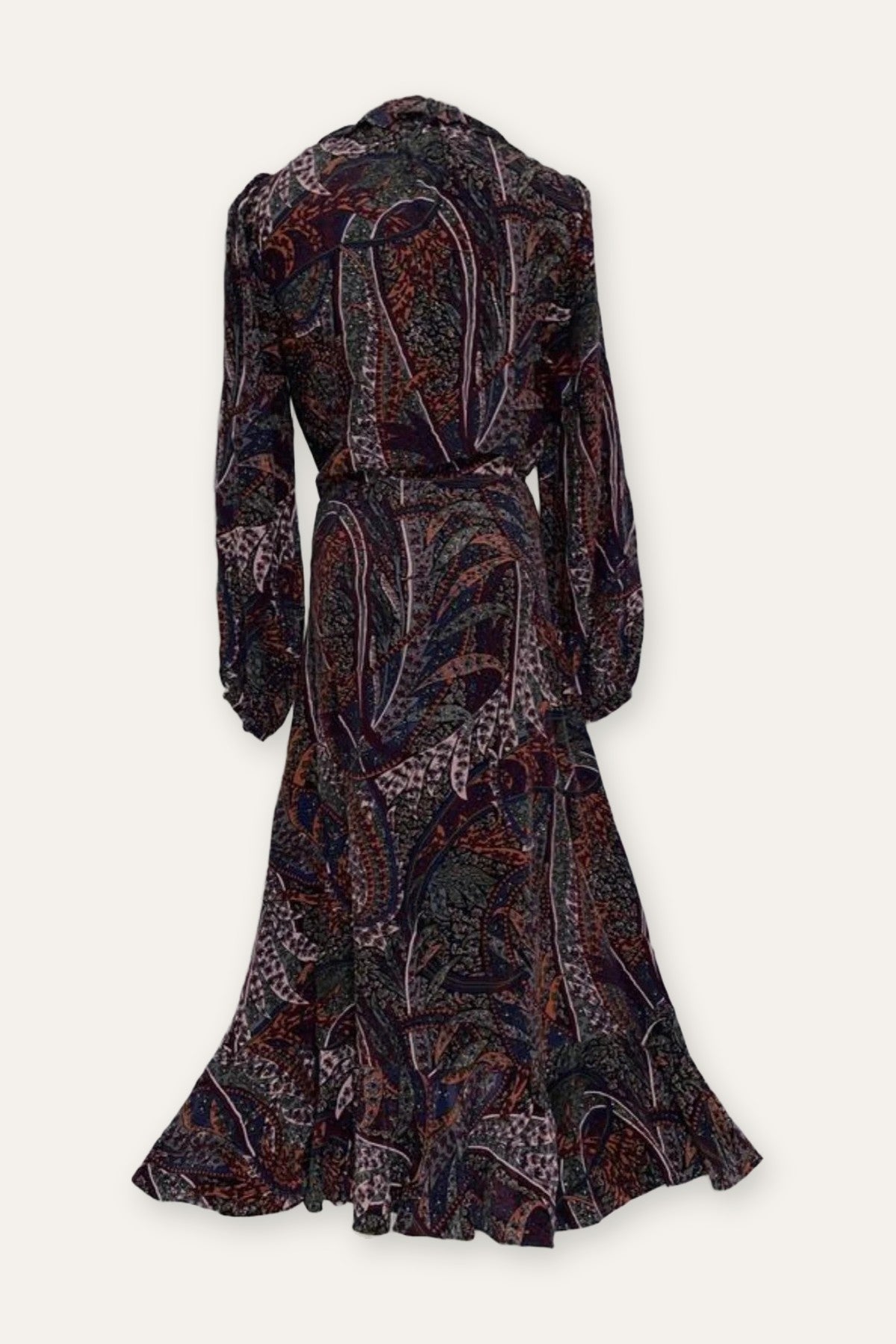 Vanessa Bruno viscose silk long dress - view 2