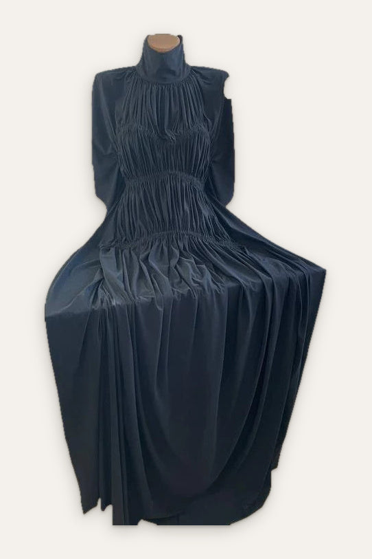 Victoria Beckham  black long dress